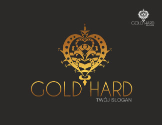 Projekt logo dla firmy GOLD HARD | Projektowanie logo